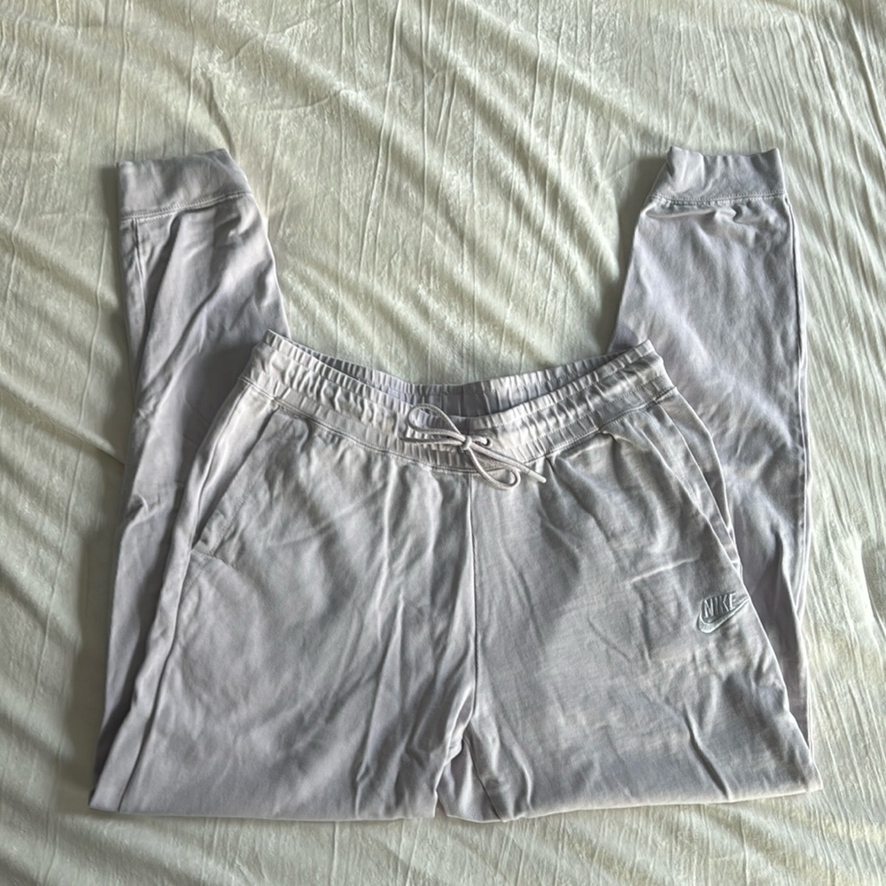 Lilac purple Nike sweatpants